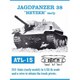 ATL-015 1/35 ヘッツァー 初期型 履帯 [プラモデル用パーツ]