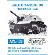 ATL-015 1/35 ヘッツァー 初期型 履帯 [プラモデル用パーツ]