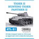 ATL-021 1/35 ティーガー II 輸送用/パンター II 履帯 [プラモデル用パーツ]