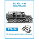 ATL-024 1/35 Sd.Kfz. 7 8トンハーフトラック 履帯 [プラモデル用パーツ]