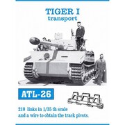 ATL-026 1/35 ティーガー I 輸送用 履帯 [プラモデル用パーツ]