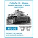 ATL-030 1/35 II号戦車 ヴェスペ 履帯 [プラモデル用パーツ]