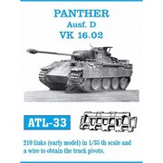 ATL-033 1/35 パンター D型用 履帯 [プラモデル用パーツ]