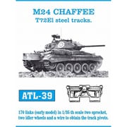 ATL-039 1/35 M24 チャーフィー 履帯 [プラモデル用パーツ]