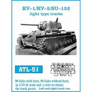 ATL-051 1/35 KV-I /KV-II 軽量タイプ 履帯 [プラモデル用パーツ]