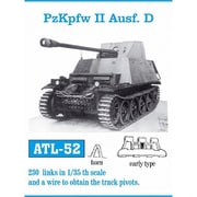ATL-052 1/35 マーダー II Ausf.D/火炎放射II号 初期型 履帯 [プラモデル用パーツ]
