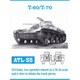 ATL-055 1/35 T-60/T-70 履帯 [プラモデル用パーツ]