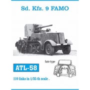 ATL-058 1/35 Sd.Kfz.9 FAMO 18トンハーフトラック 後期型 履帯 [プラモデル用パーツ]