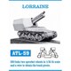 ATL-059 1/35 ロレーヌシュレッパー 履帯 [プラモデル用パーツ]