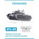 ATL-069 1/35 クルセーダー 履帯 [プラモデル用パーツ]