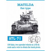 ATL-071 1/35 マチルダ（アフリカ仕様用） 履帯 [プラモデル用パーツ]