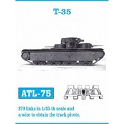 ATL-075 1/35 T-35 履帯 [プラモデル用パーツ]