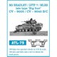 ATL-079 1/35 M2 ブラッドレー/LVTP-7/MLRS（後期型 ビッグフット） 履帯 [プラモデル用パーツ]