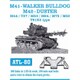 ATL-080 1/35 M41 ウォーカーブルドック/M42 ダスター/M44/T37/M53/M84/M75/M52（T91E3タイプ） 履帯 [プラモデル用パーツ]