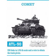 ATL-090 1/35 コメット 履帯 [プラモデル用パーツ]