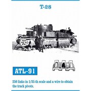 ATL-091 1/35 T-28 履帯 [プラモデル用パーツ]