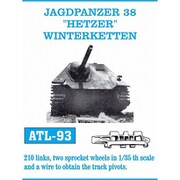 ATL-093 1/35 ヘッツァー ヴィンターケッテン 履帯 [プラモデル用パーツ]