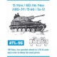 ATL-096 1/35 SU-76/T-30/T-40/T-60/T-70 K-61（LUG） 履帯 [プラモデル用パーツ]