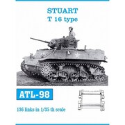 ATL-098 1/35 スチュアート T 16タイプ 履帯 [プラモデル用パーツ]