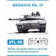 ATL-099 1/35 メルカバ Mk.IV 履帯 [プラモデル用パーツ]