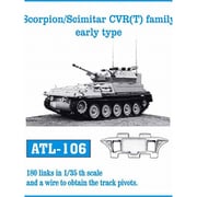 ATL-106 1/35 スコーピオン/シミターCVR（T）ファミリー（初期型用） 履帯 [プラモデル用パーツ]