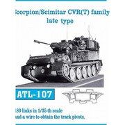 ATL-107 1/35 スコーピオン/シミターCVR（T）（後期型用） 履帯 [プラモデル用パーツ]