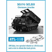 ATL-110 1/35 1トンハーフトラック Demag用イタレリ（ドラゴン）用 履帯 [プラモデル用パーツ]