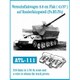 ATL-111 1/35 WWII 独 フラックワーゲン 8.8cmFlaK 41/37（Pz.Sfl.IVc） 履帯 [プラモデル用パーツ]