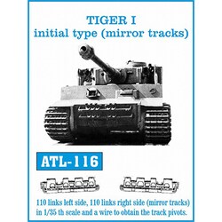 ATL-116 1/35 タイガーI 極初期型　ミラートラック　メタル履帯 ヨドバシ.com - フリウルモデル Friul Model ATL-116 1/35