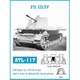 ATL-117 1/35 III/IV号戦車用（1943-1945年） 履帯 [プラモデル用パーツ]
