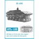 ATL-120 1/35 E-100/E-100 突撃砲用 履帯 [プラモデル用パーツ]