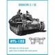 ATL-122 1/35 バイソン I / II 用 履帯 [プラモデル用パーツ]