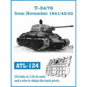 ATL-124 1/35 T-34/76 M41型 履帯 [プラモデル用パーツ]