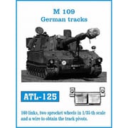 ATL-125 1/35 M109 ドイツ連邦軍仕様 履帯 [プラモデル用パーツ]