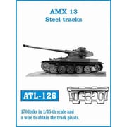 ATL-126 1/35 AMX-13 鋼製履帯 履帯 [プラモデル用パーツ]