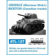 ATL-127 1/35 グリズリー・セクストン用 履帯 [プラモデル用パーツ]