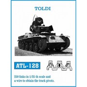 ATL-128 1/35 トルディ/ニムロッド用 履帯 [プラモデル用パーツ]