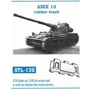 ATL-130 1/35 AMX-13 ラバートラック 履帯 [プラモデル用パーツ]