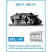 ATL-147 1/35 菱形戦車 MK.II/MK.IV 履帯 [プラモデル用パーツ]