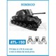 ATL-150 1/35 ニムロッド 履帯 [プラモデル用パーツ]