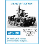 ATL-151 1/35 TYPE 95 “HA-GO” 履帯 [プラモデル用パーツ]
