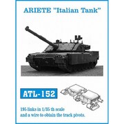 ATL-152 1/35 アリエテ イタリア軍主力戦車 履帯 [プラモデル用パーツ]