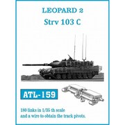 ATL-159 1/35 レオパルト2 履帯 [プラモデル用パーツ]