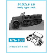 ATL-169 1/35 Sd.Kfz.8 12トンハーフ 初期型 履帯 [プラモデル用パーツ]