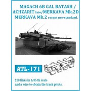 ATL-171 1/35 マガフ6B ガル・バタシュ/アチザリット後期/メルカバII/IID 履帯 [プラモデル用パーツ]