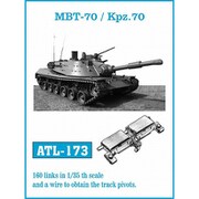 ATL-173 1/35 MBT-70/Kpz.70 試作戦車 履帯 [プラモデル用パーツ]