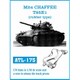 ATL-175 1/35 M24 チャーフィー T85E1 履帯（ラバータイプ） [プラモデル用パーツ]