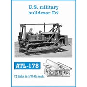 ATL-178 1/35 米 ブルドーザーD7 履帯 [プラモデル用パーツ]