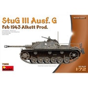 MA72101 1/72 III号突撃砲 Ausf.G アルケット社製 1943年2月 [組立式プラスチックモデル]