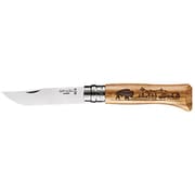 41628 [OPINEL ＃8 ANIMALIA AMERICA Bison 折りたたみ式ナイフ 限定品]